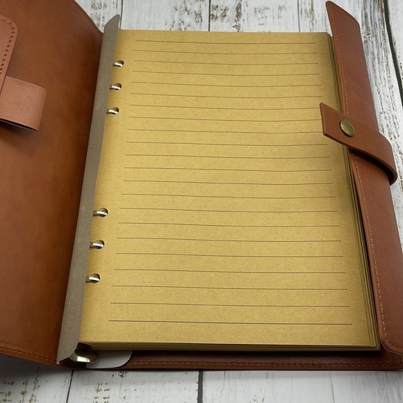 Mushroom PU Leather Journal, Brown, NWOT - Picture 10 of 14